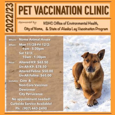 Pet Vaccination Clinic Flyer 