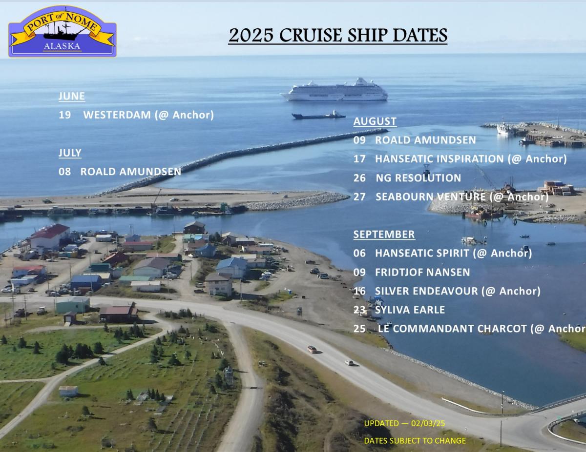Cruise Ship Schedule 2025